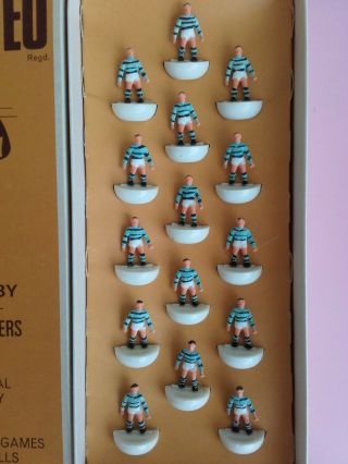Vintage Subbuteo Table Rugby Team R19 Cardiff 2