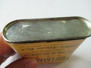 Vintage Tobacco Tin - - Latakia (Finest import) paper label - Smoking tobacco 5