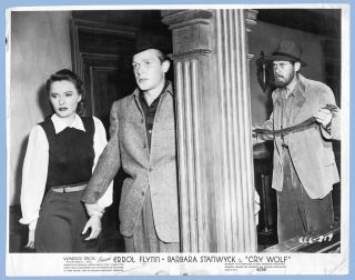 Cry Wolf - Barbara Stanwyck Richard Basehart - Vintage B/w Movie Photo 7 - 1947