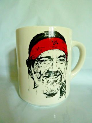 Rare Vintage Willie Nelson & Family General Store Coffee Mug Nashville Country