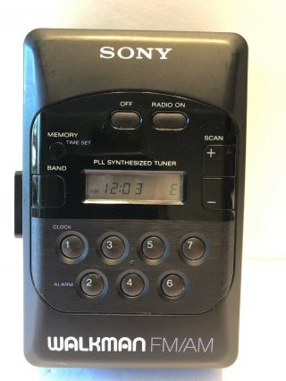 Sony Walkman Wm - F2031 Radio Am/fm Cassette Tape Player Portable Vintage (parts)