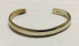 Vintage Taxco Sterling Silver Cuff Bracelet 25 Grams