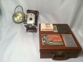 Vintage Polaroid Land Camera Model 95 With Case,  Very