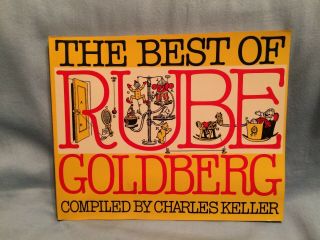 The Best Of Rube Goldberg Compiled By Charles Keller 1979 Vintage Paperback