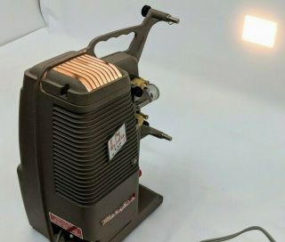 Vintage Mansfield Holiday M - 1000 8mm Movie Projector W/ Case