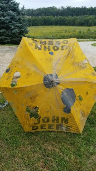 Vintage John Deer tractor Umbrella 2