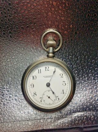 York Standard Watch Company pocket watch w/ Philadelphia Watch Case ANTIQUE 2