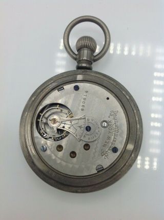 York Standard Watch Company pocket watch w/ Philadelphia Watch Case ANTIQUE 4
