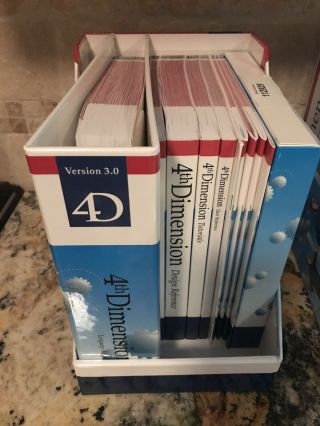 Vintage 4th Dimension Rational Database Macintosh Computer Software 3.  5” Floppy