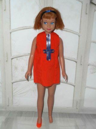 Vintage Barbie FIRST ISSUE TITIAN SKIPPER DOLL IN DOUBLE DASHERS 3472 7