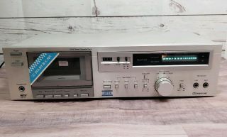 Rare Vintage Modular Component Systems Mcs 3575 Stereo Cassette Deck