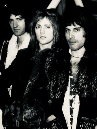 Freddie Mercury Queen Brian May Roger Taylor Vintage 8x11 Inch Photo Print