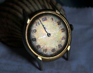 Vintage 17 Jewels Helvetia Watch Cal 830 With Defect