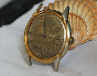 VINTAGE 17 JEWELS HELVETIA WATCH CAL 830 WITH DEFECT 4