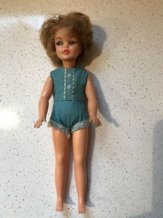 Vintage 9” Tammy Pepper Doll Sandy Hair Ideal Toy Corp.  89 - E