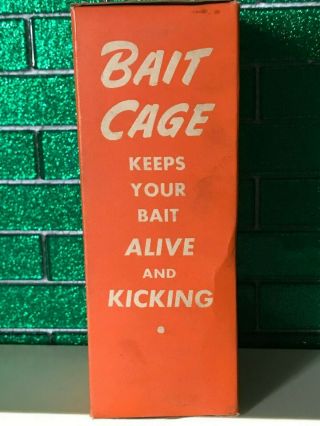 Early Vtg Live Bait Cricket Cage by Oberlin Canteen Co.  USA Box NOS RARE 2