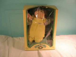 Vintage Coleco Cabbage Patch Doll With Papers,  Wendeline Rosalie,  1983