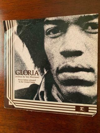 Jimi Hendrix Gloria Essential Volume Two Vinyl One Sided 45 7“ Record Vintage