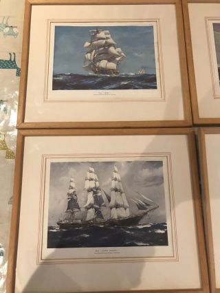 Joblot Of Vintage Ship Nautical Pictures 2