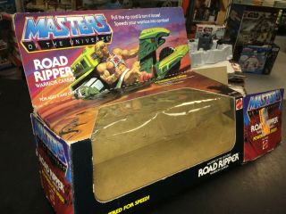 Vintage MOTU He - Man BOX ONLY 1983 Road Ripper vehicle masters universe 2