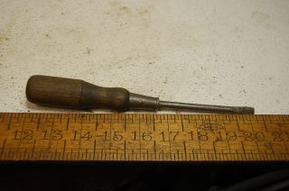 Vintage Ford Model T,  A Tool Kit Screwdriver Wooden Handle