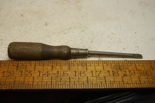Vintage FORD MODEL T,  A TOOL KIT SCREWDRIVER wooden handle 2