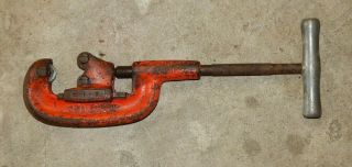 Vintage Rigid No.  2a 1 - 2 Heavy Duty Pipe Cutter 1/8 " To 2 "