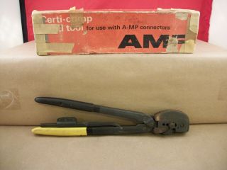 Vintage Amp 59239 - 4 12 - 10 Or 16 - 14 Crimping Tool P.  I.  D.  G.
