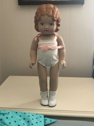 Daisy Kingdom 17 - 18 " Doll Hard Body Vinyl Patsy Dress Me 1991 Vintage Look