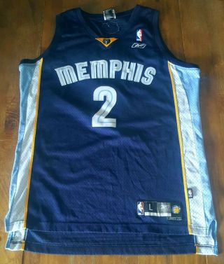 Vintage Nba Memphis Grizzlies Jason Williams Reebok Swingman Jersey Size Large