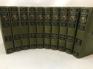 Vintage The World Book Encyclopedia 1926 Complete Set
