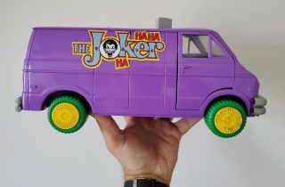 Vintage 1990 The Joker Van Toy Biz Vtg Batman Jack Nicholson