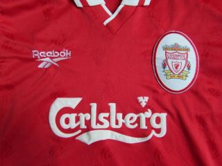 Liverpool Vintage Shirt - Reebok - 1996 - /98 - 34/36 2