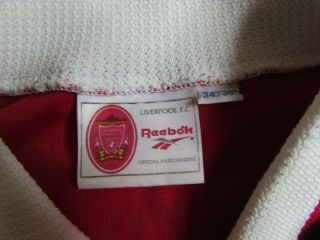 Liverpool Vintage Shirt - Reebok - 1996 - /98 - 34/36 3