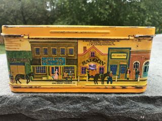 Vintage 1978 Little House on the Prairie Metal Lunch Box No Thermos 1970s 6