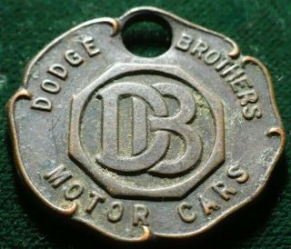Vintage Rare Grade U.  S.  A.  Dodge Brothers Motors Trucks & Cars Pendant Medallion