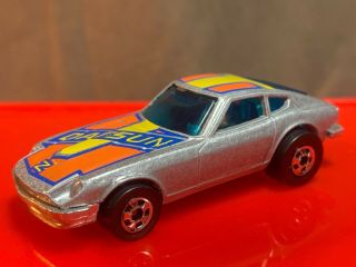 1976 Datsun Z Whiz Hot Wheels Car Toy Hot Wheel Datsun Silver Vintage Diecast