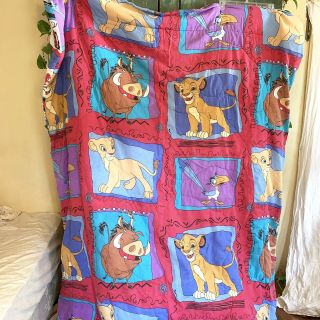 The Lion King Vintage Twin Reversible Comforter 90s