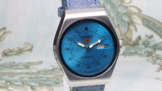 Vintage Seiko Mechaniical Automatic Movement Daydate Dial Mens Wrist Watch B83