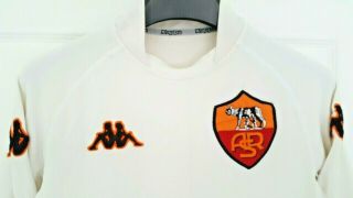 AS Roma Vintage 2002/2003 Football Shirt/Jersey - Francesco Totti 10 - Large 2