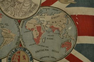 Small Old British Empire Vintage Union Jack Flag 5