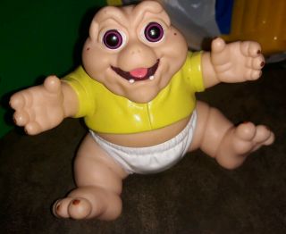 Disney Dinosaurs Baby Sinclair Pvc Toy Figure 3 " Vintage 1990 " Not The Mama "