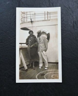 C1930s Ss Queen Mary Ship Photo Cunard Vintage Photograph British Steamship
