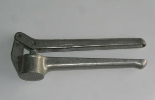 Vintage Simplex Lll 6 1/4” Garlic Press Swiss Made Aluminum