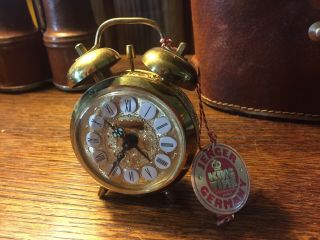 Vintage Jerger Germany King Time Alarm Clock