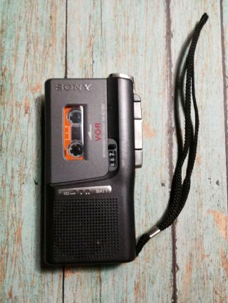 Vintage Sony V - O - R Microcassette - Corder Model M - 679v Voice Record