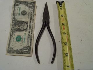 Vintage Crescent Needle Nose Pliers Tool 654 6