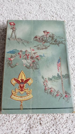 Vintage 1959 Boy Scout Handbook Norman Rockwell cover art 3