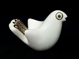 Vintage Strawberry Hill Pottery Small Bird Figure