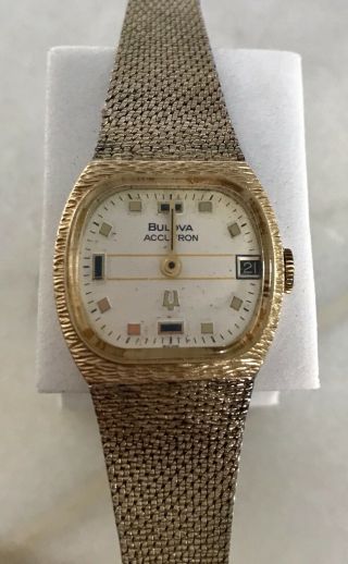 Vintage Bulova N2 Accutron Women’s Watch 10k Gold Filled 13 Jewels Swiss K53242